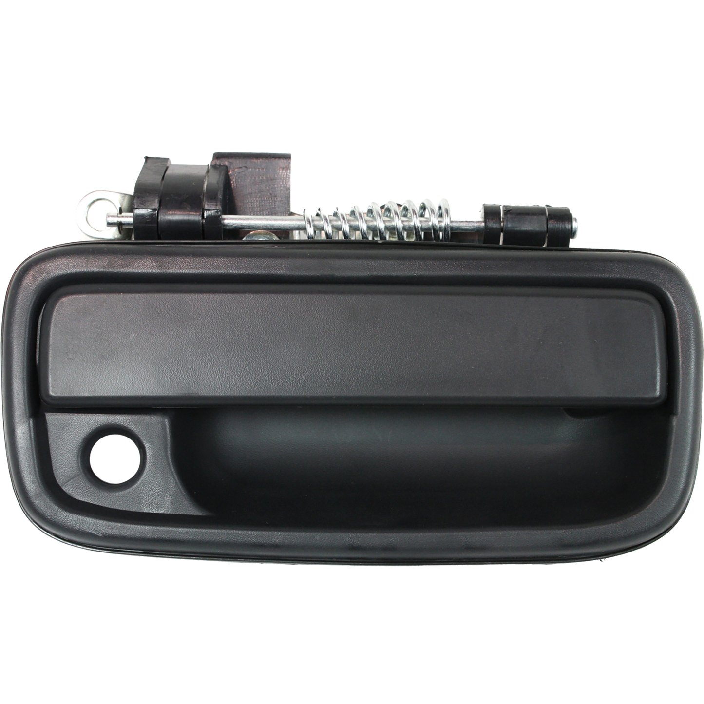 TACOMA 95-04 FRONT EXTERIOR DOOR HANDLE RH, Textured Black, w/ Keyhole