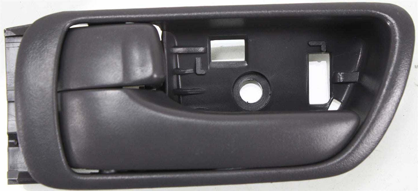 CAMRY 02-06 FRONT INTERIOR DOOR HANDLE LH, Textured Black, Japan/USA Built, Vehicle, (=REAR)