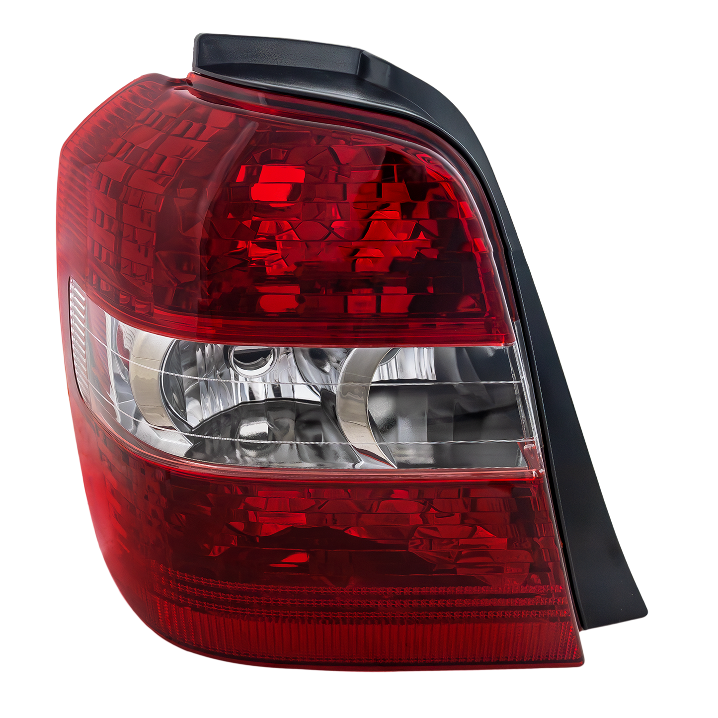 HIGHLANDER 04-07 TAIL LAMP LH, Lens and Housing, Clear and Red Lens, (Exc. Hybrid Model)
