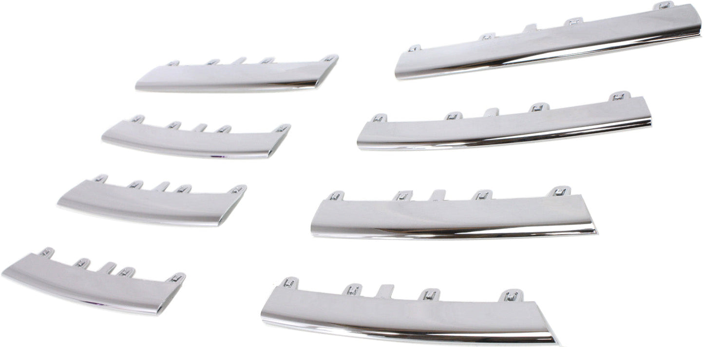 JETTA 05-10 GRILLE MOLDING, Lower, Kit Set, Chrome