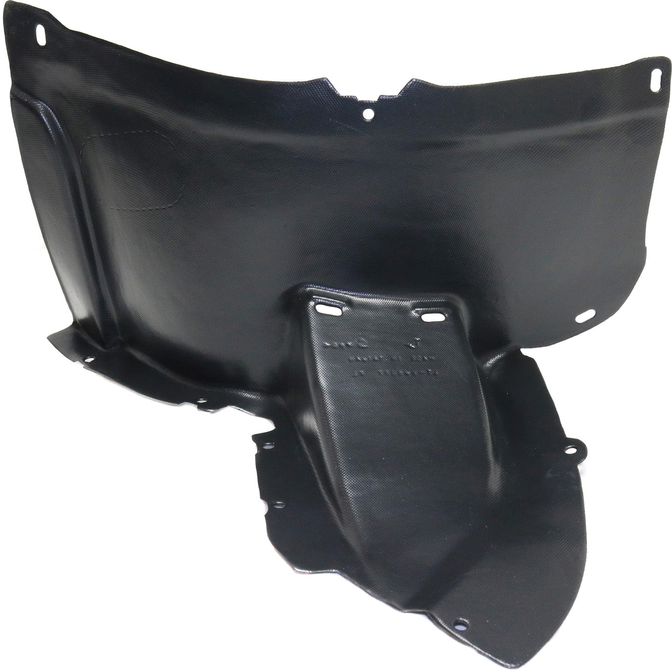 PASSAT 06-10 FRONT FENDER LINER LH, Front Section, Plastic, Vacuum Form