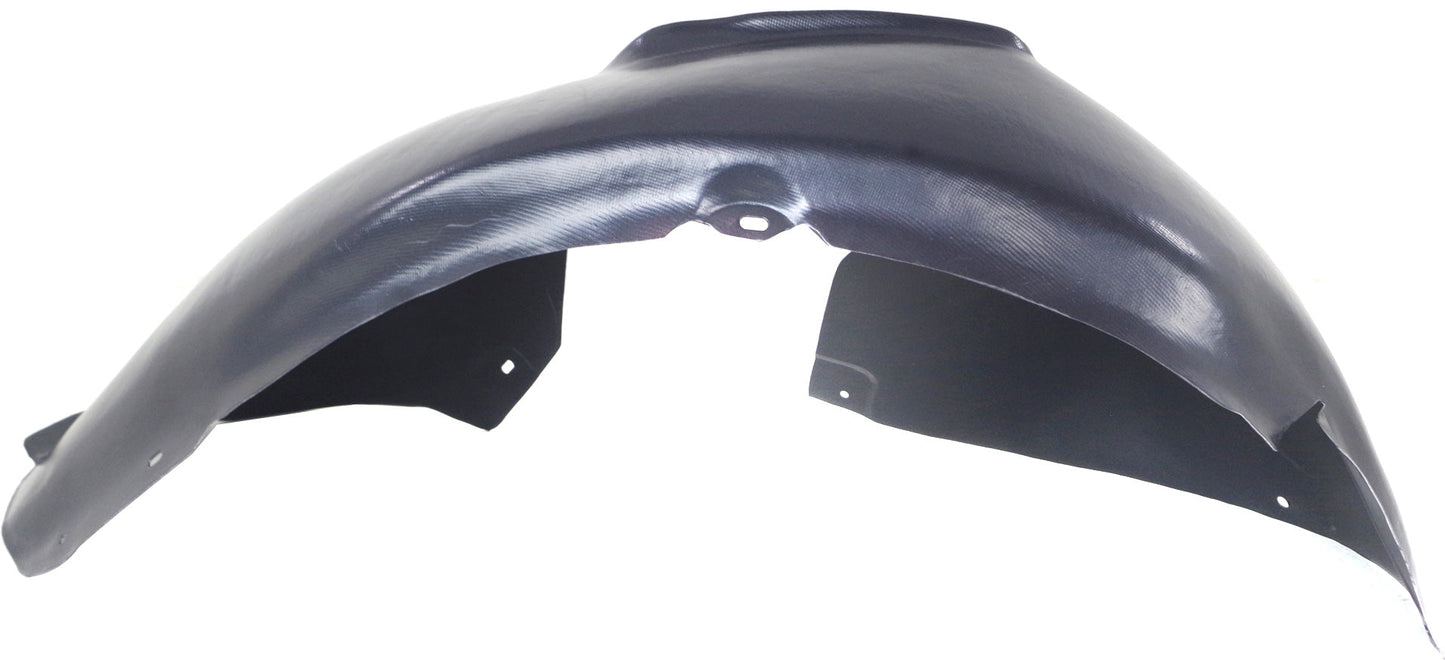 RABBIT 06-09 FRONT FENDER LINER RH, Rear Section, Plastic, Vacuum Form