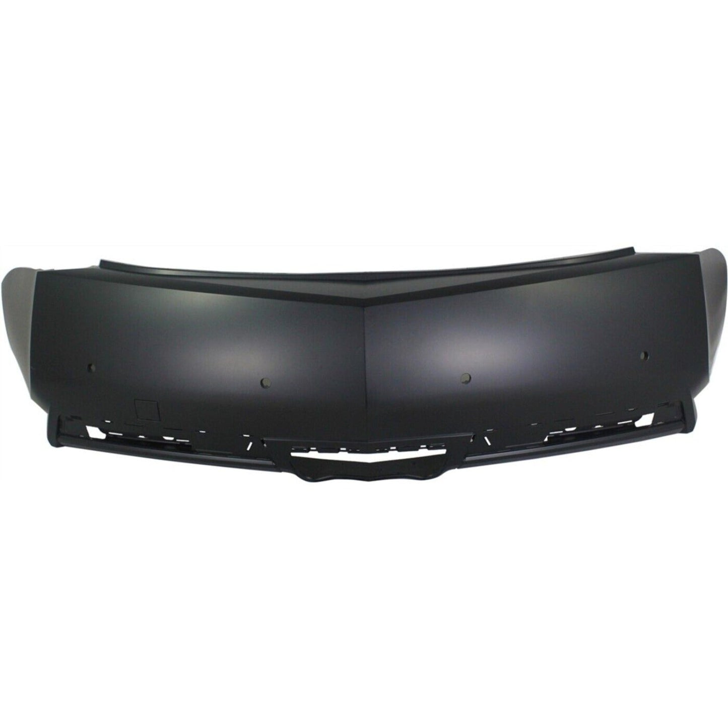 Rear Bumper Cover Primed For 2012-2014 Cadillac CTS Without Side Object Sensor Holes Coupe Replacement REPC760169P