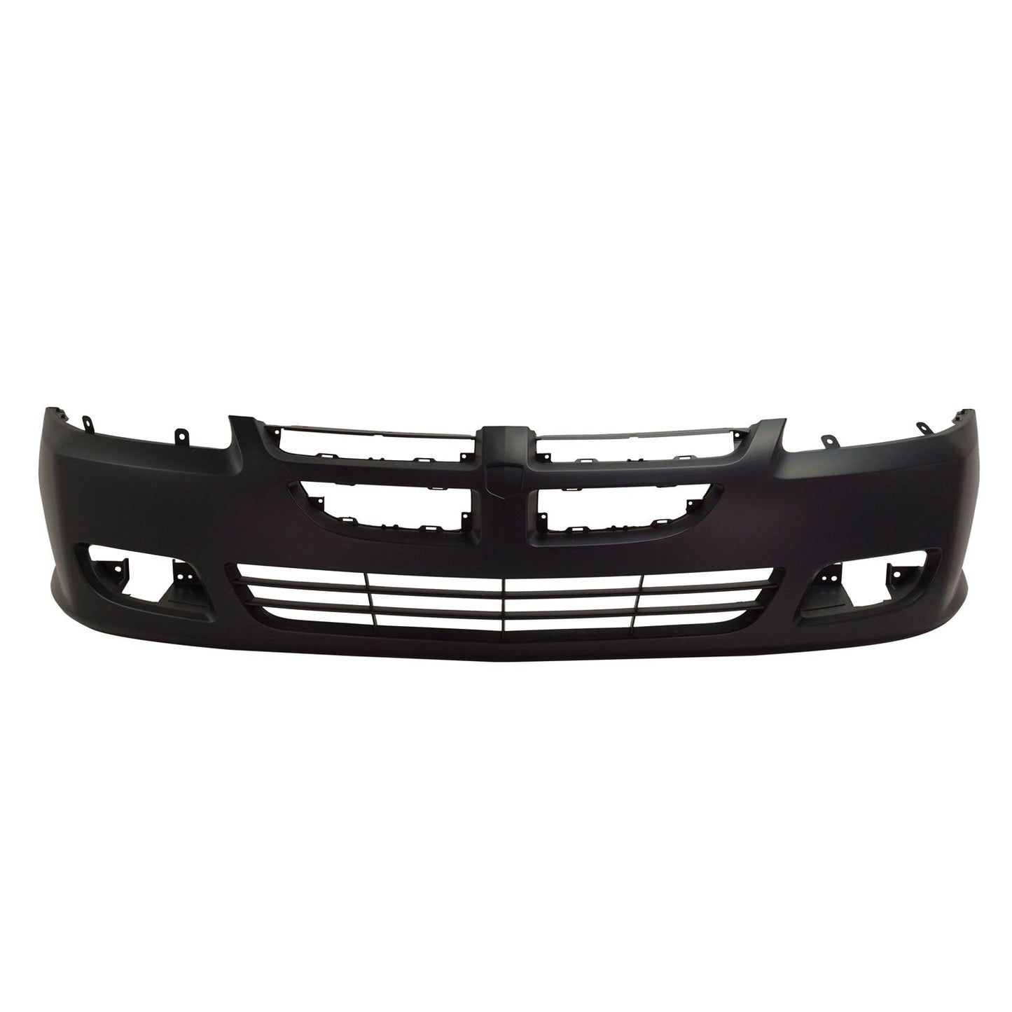 Front Bumper Cover Primed For 2003-2005 Dodge Stratus 2-Door With Fog Light Holes Replacement REPD010323P