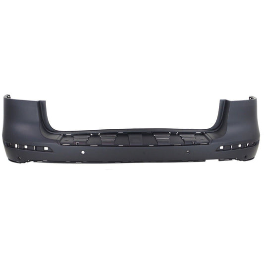 Rear Bumper Cover Primed For 2012-2015 Mercedes Benz M-Class With Parktronic Holes Replacement REPBZ760112P
