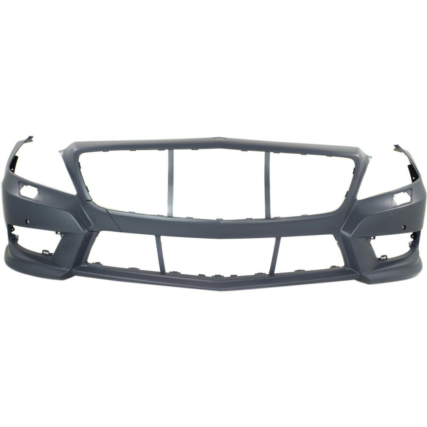 Front Bumper Cover Primed For 2012-2014 Mercedes Benz CLS550 With AMG Styling Pkg | Parktronic Holes Replacement REPBZ010376P