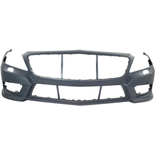 Front Bumper Cover Primed For 2012-2014 Mercedes Benz CLS550 With AMG Styling Pkg | Parktronic Holes Replacement REPBZ010376P