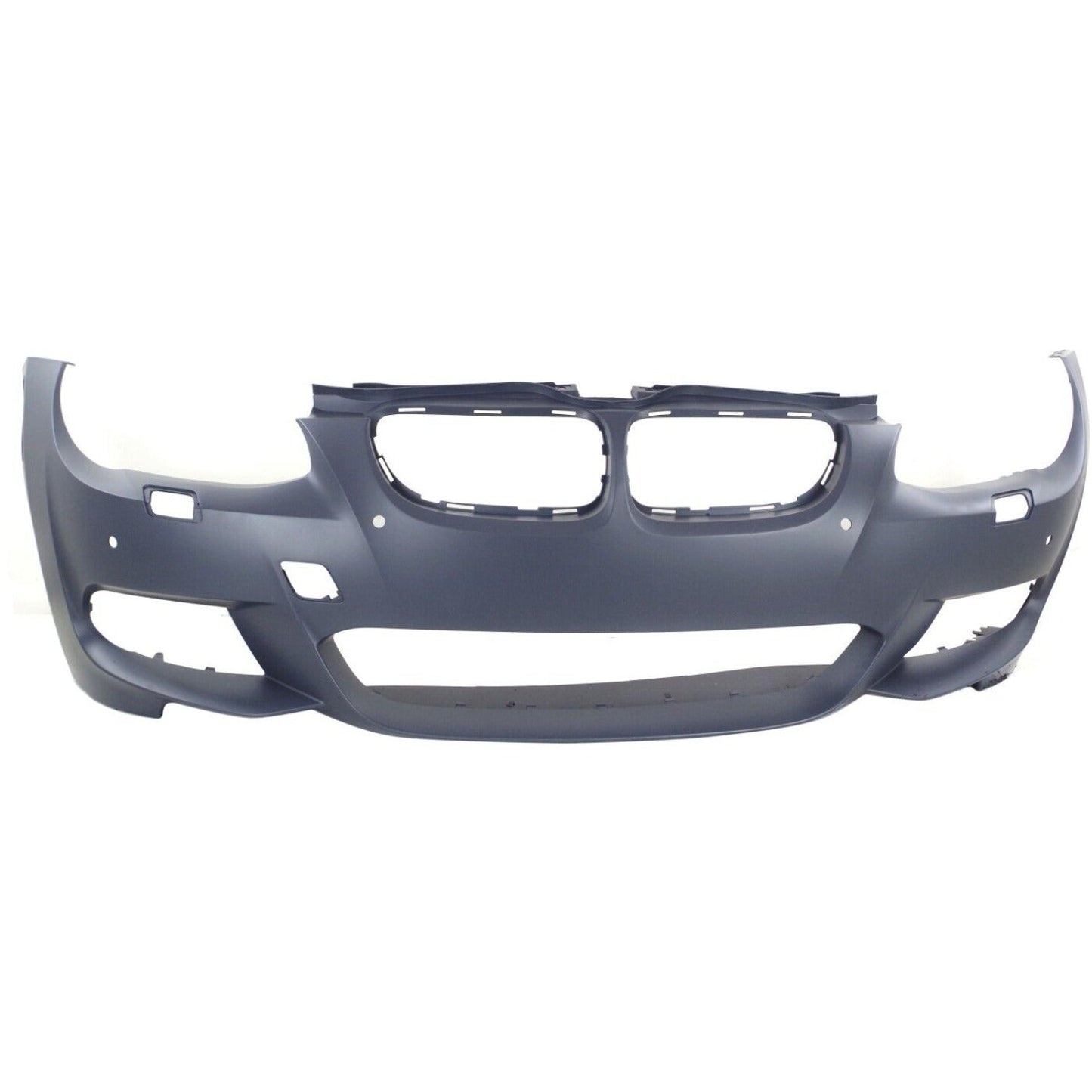 Front Bumper Cover Primed For 2011-2013 BMW 3-Series With M Package | Park Distance Control Sensor Holes Replacement REPBM010337P