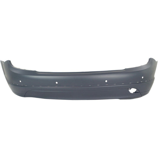 Rear Bumper Cover Primed For 2008-2011 Mercedes Benz C-Class Without AMG Package With Sport Pkg | Ptronic Holes Replacement REPBZ760104P