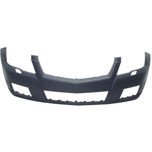 Front Bumper Cover Primed For 2010-2012 Mercedes Benz GLK350 Without AMG Styling | Parktronic Holes With HLW Holes Replacement REPBZ010359P
