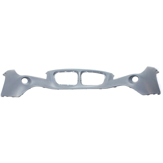 Front Bumper Cover Primed For 2012 BMW X1 Without M Sport Line | Headlight Washer Holes Replacement REPBM010341P
