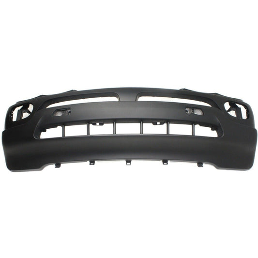Front Bumper Cover Primed For 2004-2006 BMW X5 Without HLW And Park Dist Ctrl Snsr Holes Replacement REPBM010349P