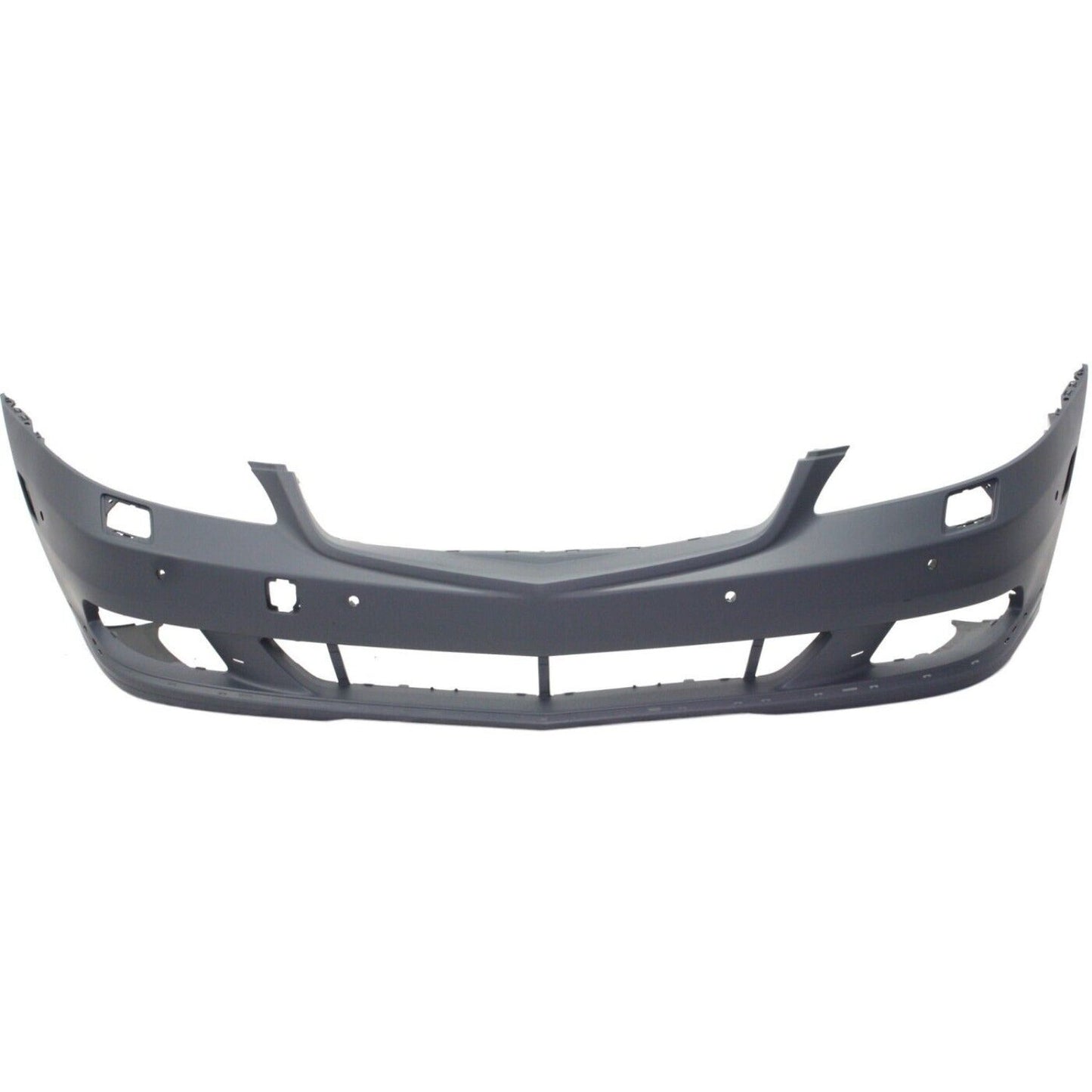 Front Bumper Cover Primed For 2012-2013 Mercedes Benz S350/S550 Without Sport Pkg With Parktronic Holes Replacement REPBZ010370P