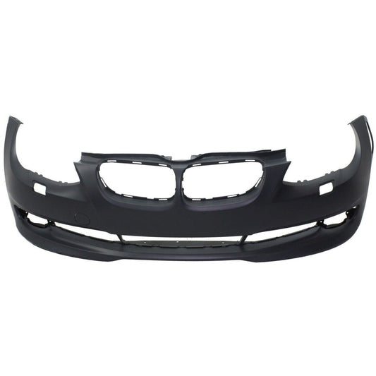 Front Bumper Cover Primed For 2011-2013 BMW 3-Series Without M Sport Line | Park Distance Control Sensor Holes Convertible/Coupe Replacement REPBM010334P