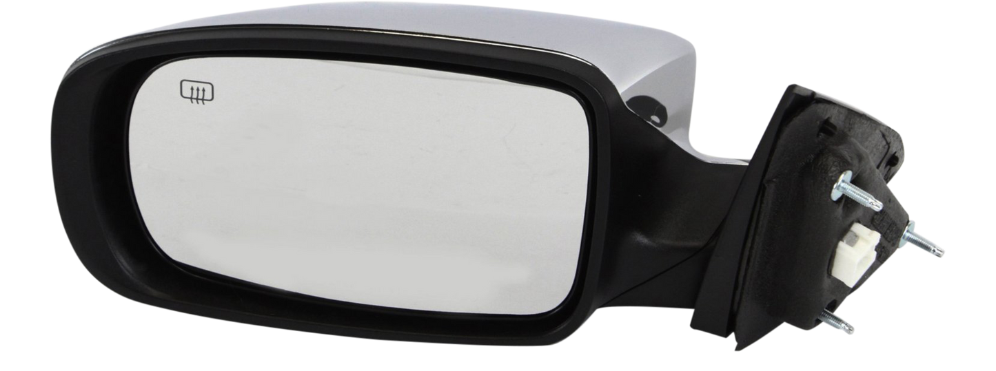 CHRYSLER 200 11-14 MIRROR LH, Power, Manual Folding, Heated, Chrome, Sedan