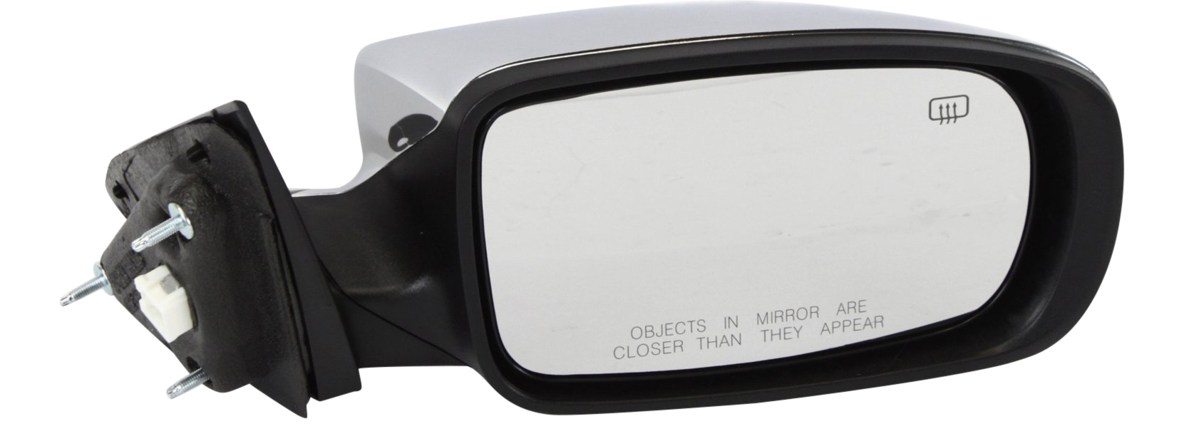 CHRYSLER 200 11-14 MIRROR RH, Power, Manual Folding, Heated, Chrome, Sedan