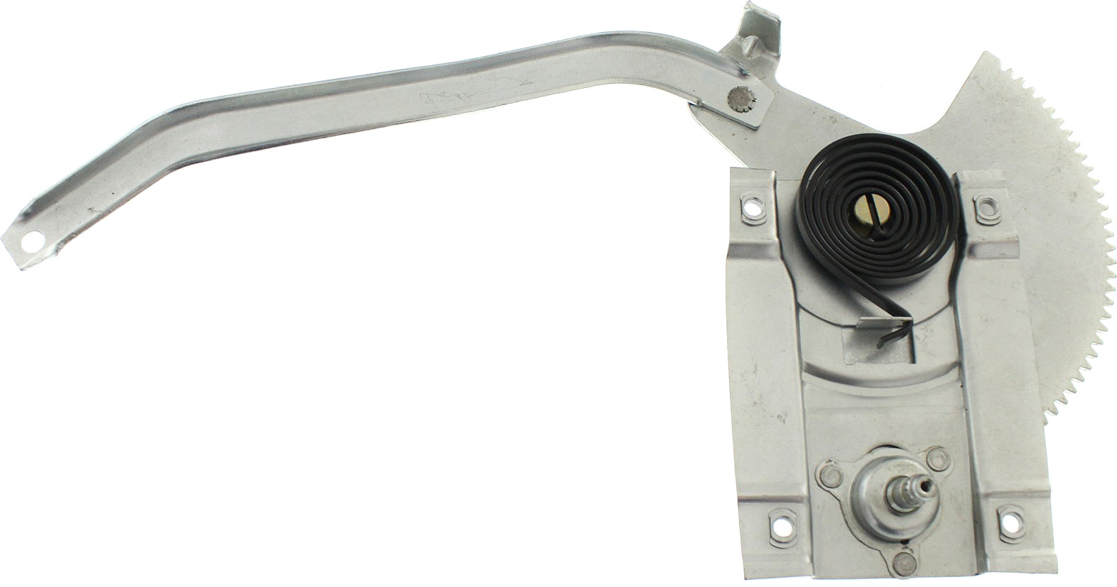 MUSTANG 64-66 FRONT WINDOW REGULATOR RH, Manual, With Metal Screw