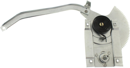 MUSTANG 64-66 FRONT WINDOW REGULATOR RH, Manual, With Metal Screw