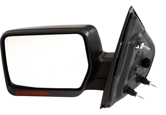 F-150 07-08 MIRROR LH, Non-Towing, Power, Power Folding, Heated, Textured, w/ In-housing Signal Light, w/o Auto Dimming, BSD, and Memory