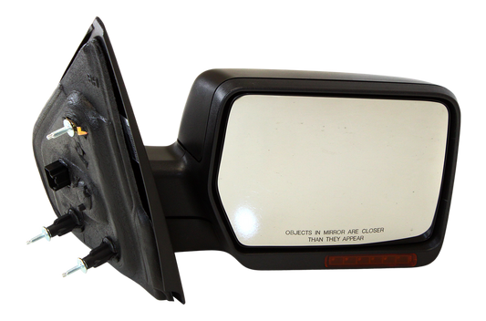 F-150 07-08 MIRROR RH, Non-Towing, Power, Power Folding, Heated, Textured, w/ In-housing Signal Light, w/o Auto Dimming, BSD, and Memory