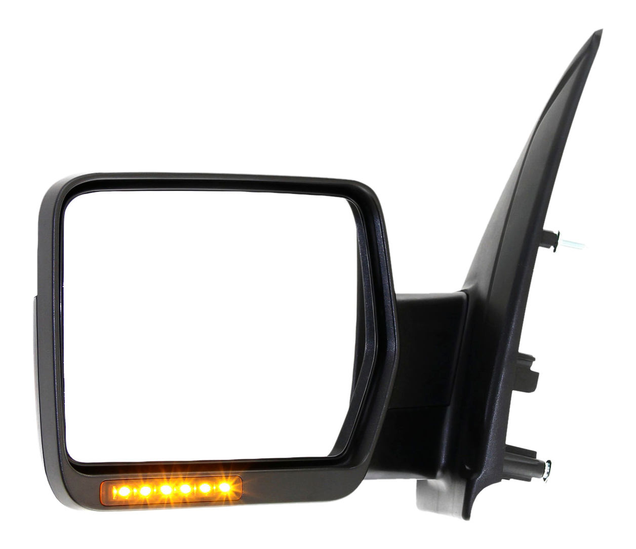 F-150 09-10 MIRROR LH, Non-Towing, Power, Power Folding, Heated, Chrome, w/ In-housing Signal Light and Memory, w/o Auto Dimming and BSD
