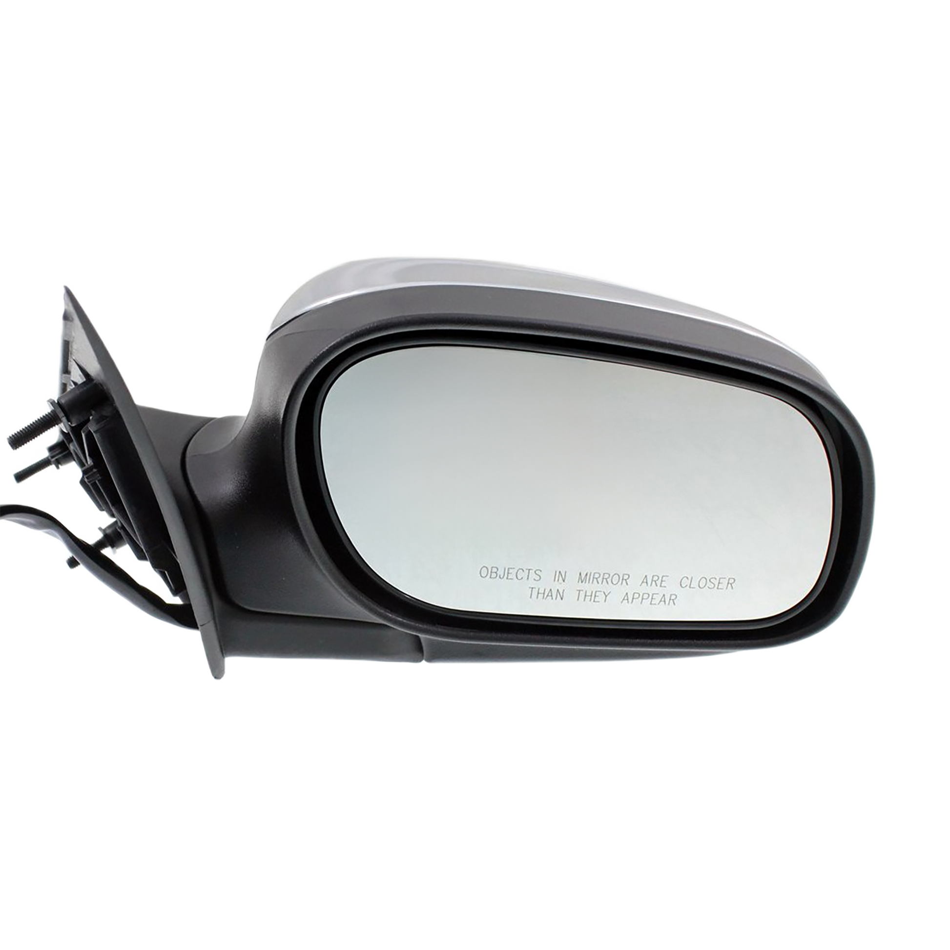 CROWN VICTORIA 98-01/03-08 MIRROR RH, Power, Manual Folding, Non-Heated, Chrome, w/o Auto Dimming, BSD, Memory, and Signal Light