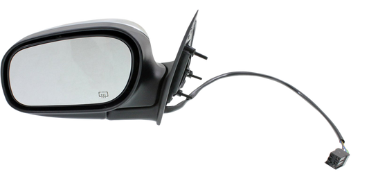 CROWN VICTORIA 02-08/GRAND MARQUIS 03-08 MIRROR LH, Power, Manual Folding, Heated, Chrome, w/o Auto Dimming, BSD, Memory, and Signal Light