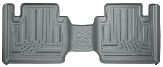 Weatherbeater Series 2nd Seat Floor Liner Fits: 2012-2015 Toyota Tacoma Extended Cab Pickup, color grey, for second row