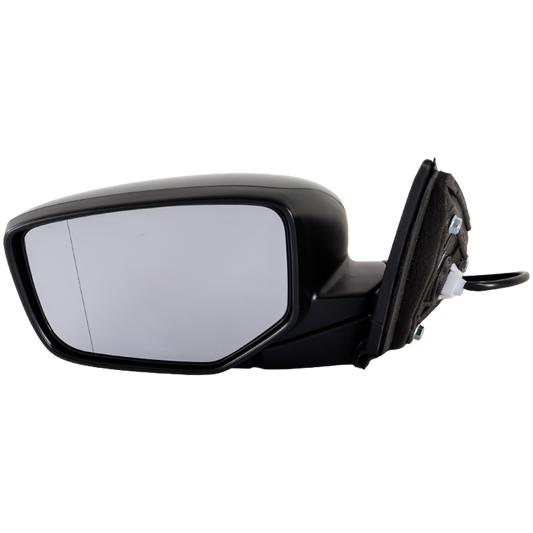 ACCORD 13-17 MIRROR LH, Power, Manual Folding, Non-Heated, Paintable, w/o Auto Dimming, Blind Spot Detection, Memory, and Signal Light
