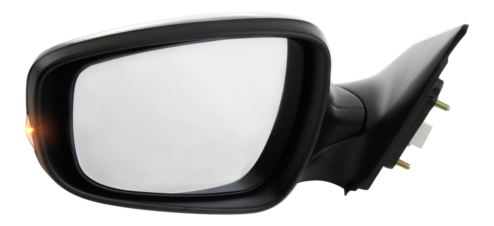 ELANTRA 11-13 MIRROR LH, Power, Manual Folding, Heated, Paintable, w/ In-housing Signal Light, w/o Auto Dimming, BSD, and Memory