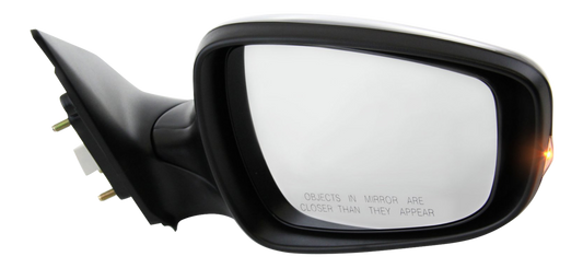ELANTRA 11-13 MIRROR RH, Power, Manual Folding, Heated, Paintable, w/ In-housing Signal Light, w/o Auto Dimming, BSD, and Memory