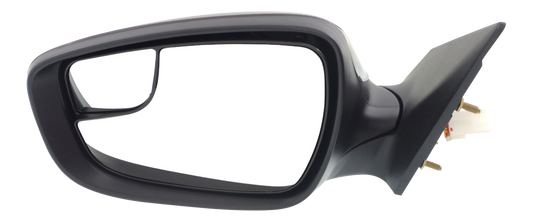 ELANTRA/ELANTRA COUPE 14-16 MIRROR LH, Power, Manual Folding, Heated, Paintable, w/ Blind Spot Glass, w/o Auto Dimming, Memory, and Signal Light