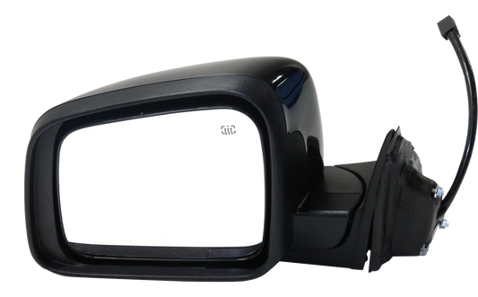 GRAND CHEROKEE 11-13 MIRROR LH, Power, Power Folding, Heated, Paintable, w/o Auto Dimming, BSD, Memory, Signal Light, and Puddle Light