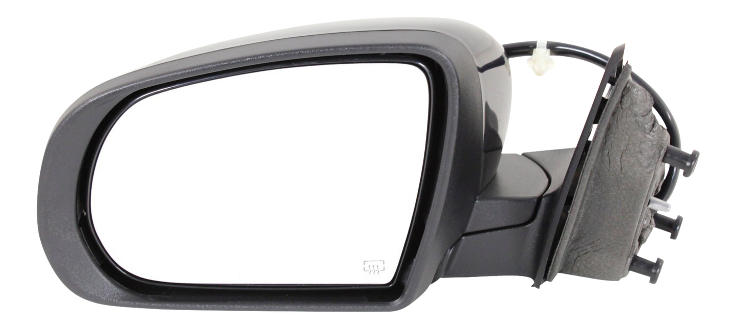 CHEROKEE 14-23 MIRROR LH, Power, Manual Folding, Heated, Paintable, w/ In-housing Signal Light and Memory, w/o Auto Dimming and Blind Spot Detection