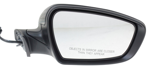 FORTE 14-16 MIRROR RH, Power, Manual Folding, Heated, Paintable, w/o Puddle and Signal Lights, Sedan, LX model