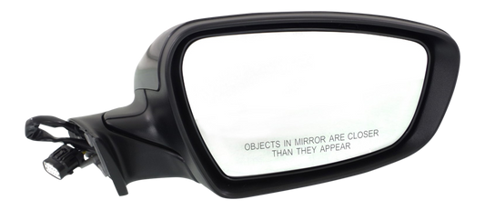 FORTE 14-16 MIRROR RH, Power, Power Folding, Heated, Paintable, w/ Signal Light, w/o Puddle Light, Sedan, EX model