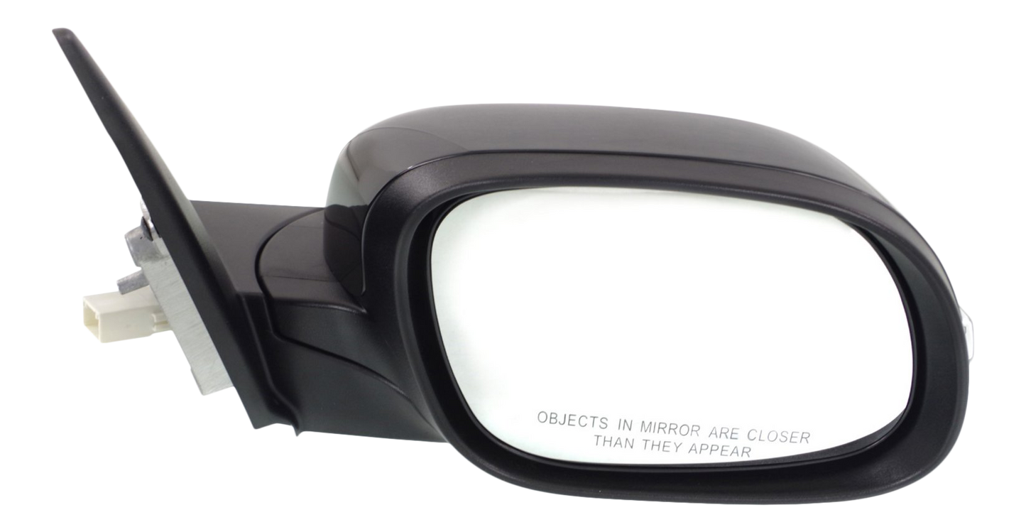 SOUL 14-19 MIRROR RH, Power, Power Folding, Heated, Paintable, Textured Base, w/ Signal Light, w/o BSD, Memory, and Puddle Light