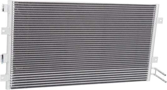 SEBRING 01-04 A/C CONDENSER, w/ Trans Cooler, Convertible/Sedan
