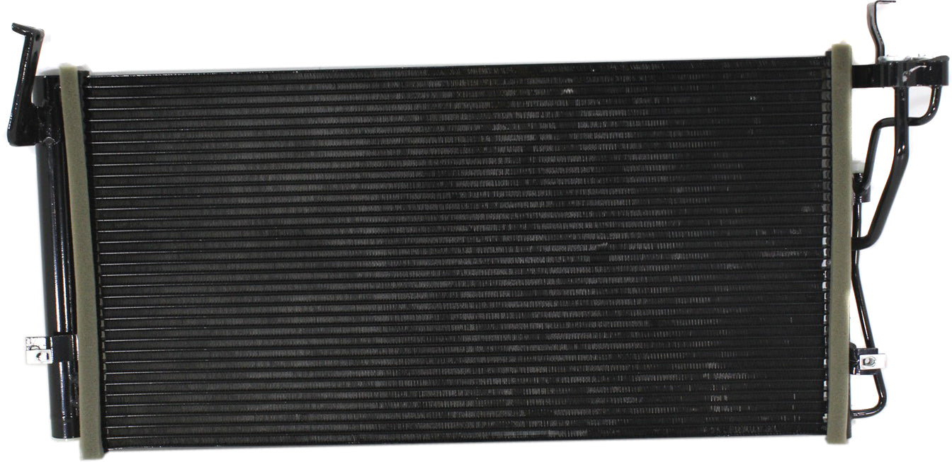 SONATA 04-05 / OPTIMA 05-06 A/C CONDENSER, w/ sensor port on outlet connection