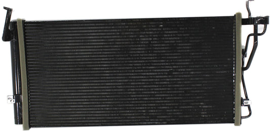 SONATA 04-05 / OPTIMA 05-06 A/C CONDENSER, w/ sensor port on outlet connection