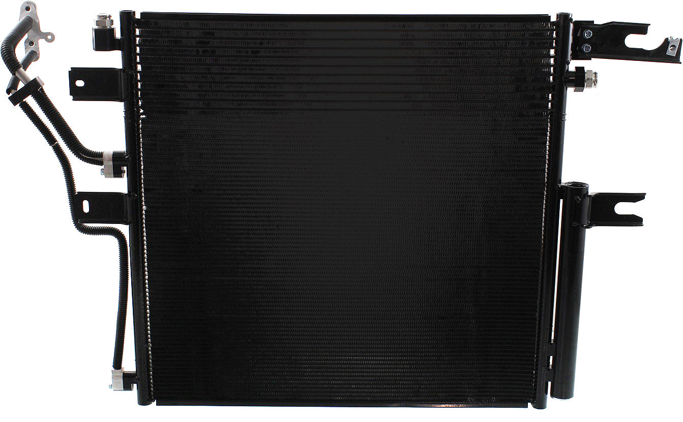 RAM 2500/3500 10-13 A/C CONDENSER, 6.7 Engine, (2500, Automatic Transmission)