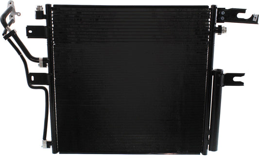 RAM 2500/3500 10-13 A/C CONDENSER, 6.7 Engine, (2500, Automatic Transmission)