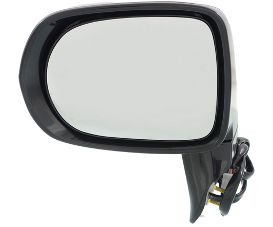 RX350/RX450H 10-12 MIRROR LH, Power, Manual Folding, Heated, Paintable, w/ Memory, Puddle Light, and Signal Light, Japan Built Vehicle