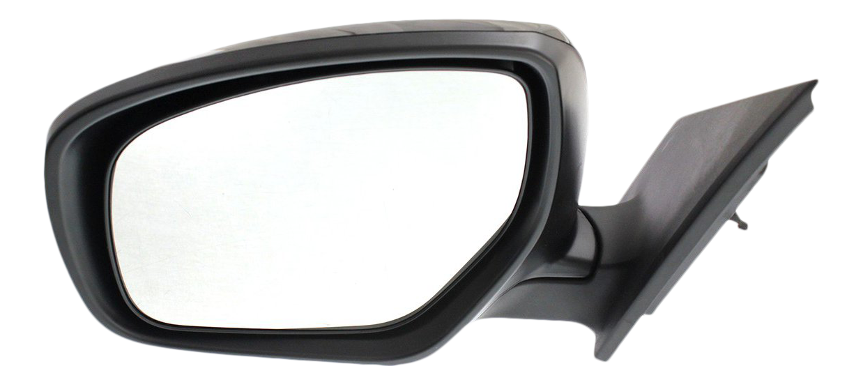 CX-9 10-15 MIRROR LH, Power, Manual Folding, Heated, Paintable, w/ In-housing Signal Light, w/o Auto Dimming, BSD, and Memory