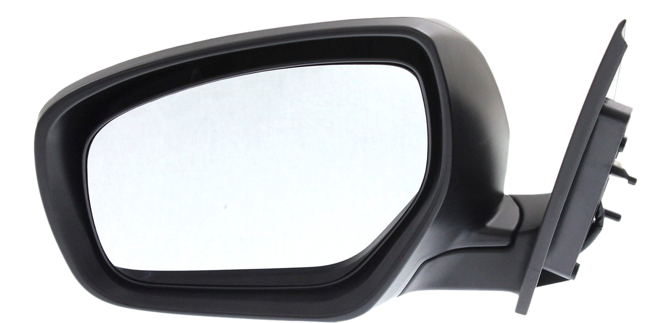 CX-9 10-15 MIRROR LH, Power, Manual Folding, Heated, Paintable, w/o Auto Dimming, BSD, Memory, and Signal Light