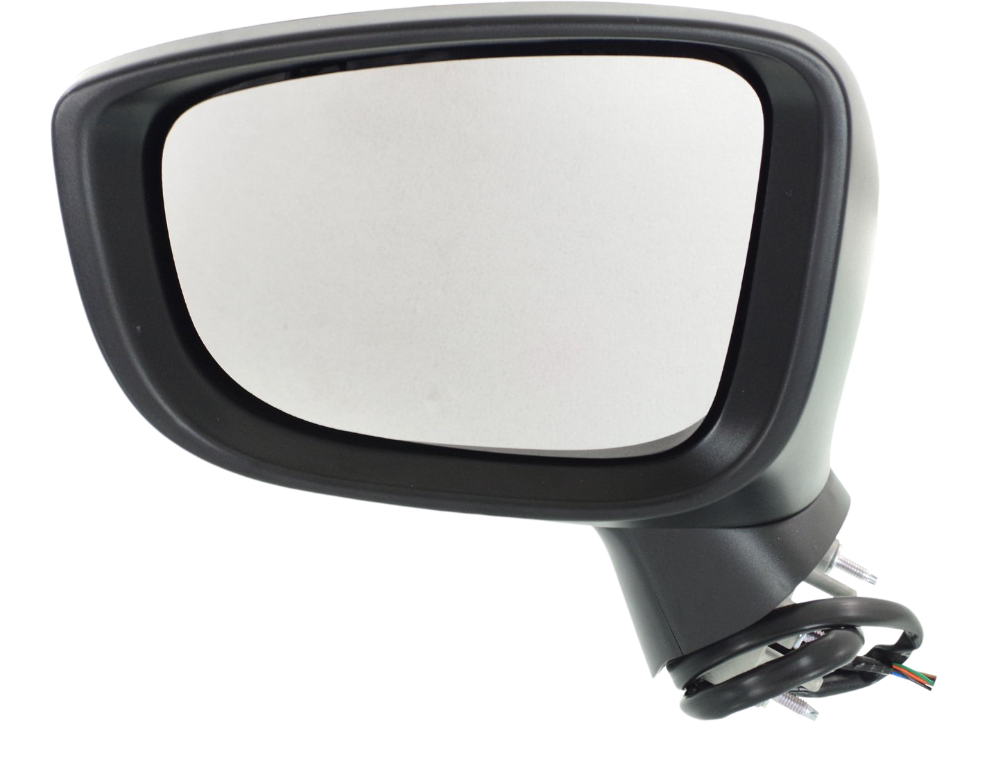 MAZDA 3 14-16 MIRROR LH, Power, Manual Folding, Heated, Paintable, w/ Signal Light, w/o BSD, HB/Sedan, Japan Built Vehicle