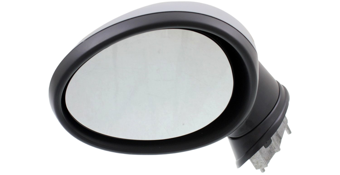 COOPER 07-15 MIRROR LH, Power, Power Folding, Heated, Paintable, w/o Auto Dimming, BSD, Memory, and Signal Light, (09-15, Convertible/07-13, HB)12-15, Coupe/08-14, Wagon