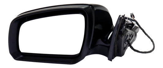 C-CLASS 08-11 MIRROR LH, Power, Manual Folding, Heated, Paintable, w/ In-housing Signal Light, w/o Auto Dimming, BSD, and Memory