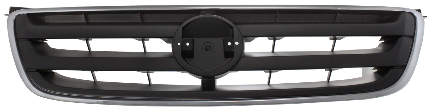 ALTIMA 02-04 GRILLE, Chrome Shell/Painted Dark Gray Insert