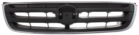 ALTIMA 02-04 GRILLE, Chrome Shell/Painted Dark Gray Insert